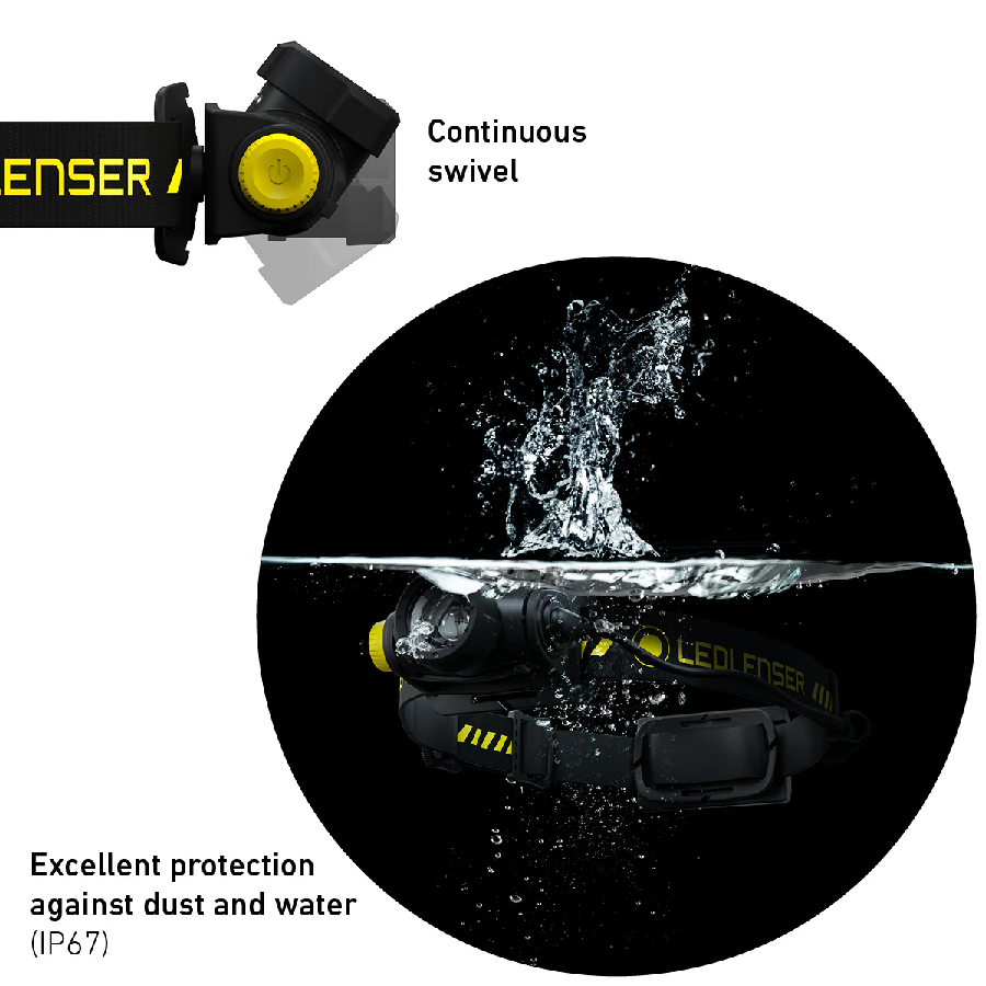 Ledlenser H5R WORK Rechargeable Head Torch - 502194