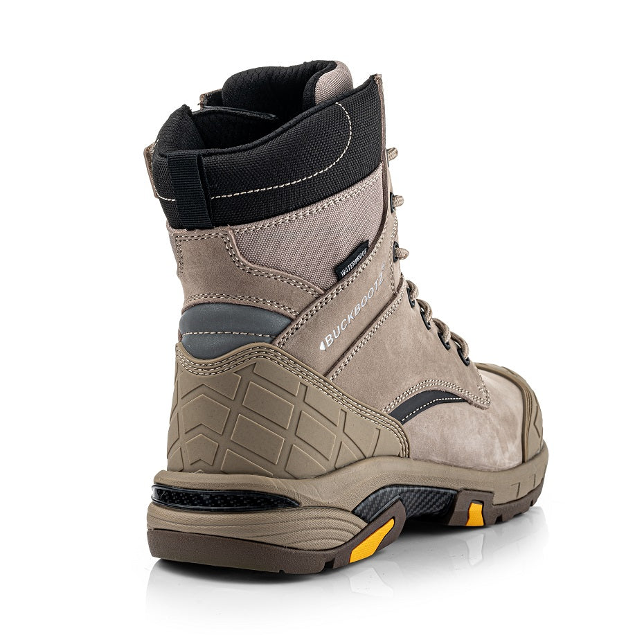 Buckbootz Waterproof Side Zip High Leg Safety Boot - BLASTZSTN