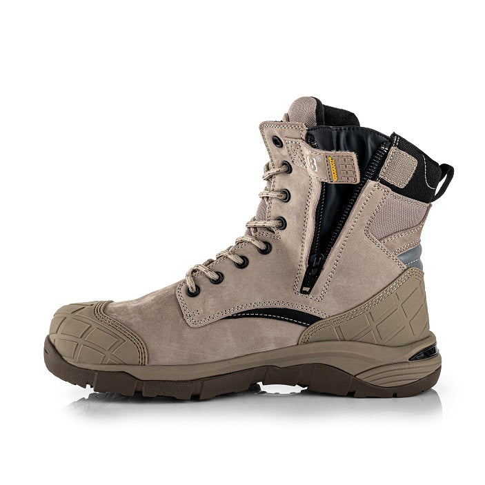 Buckbootz Waterproof Side Zip High Leg Safety Boot - BLASTZSTN