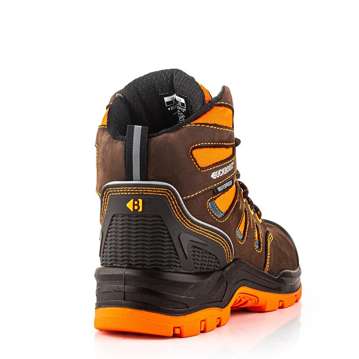 Buckbootz Buckzviz Waterproof Hi-Vis Safety Boots - BVIZ2