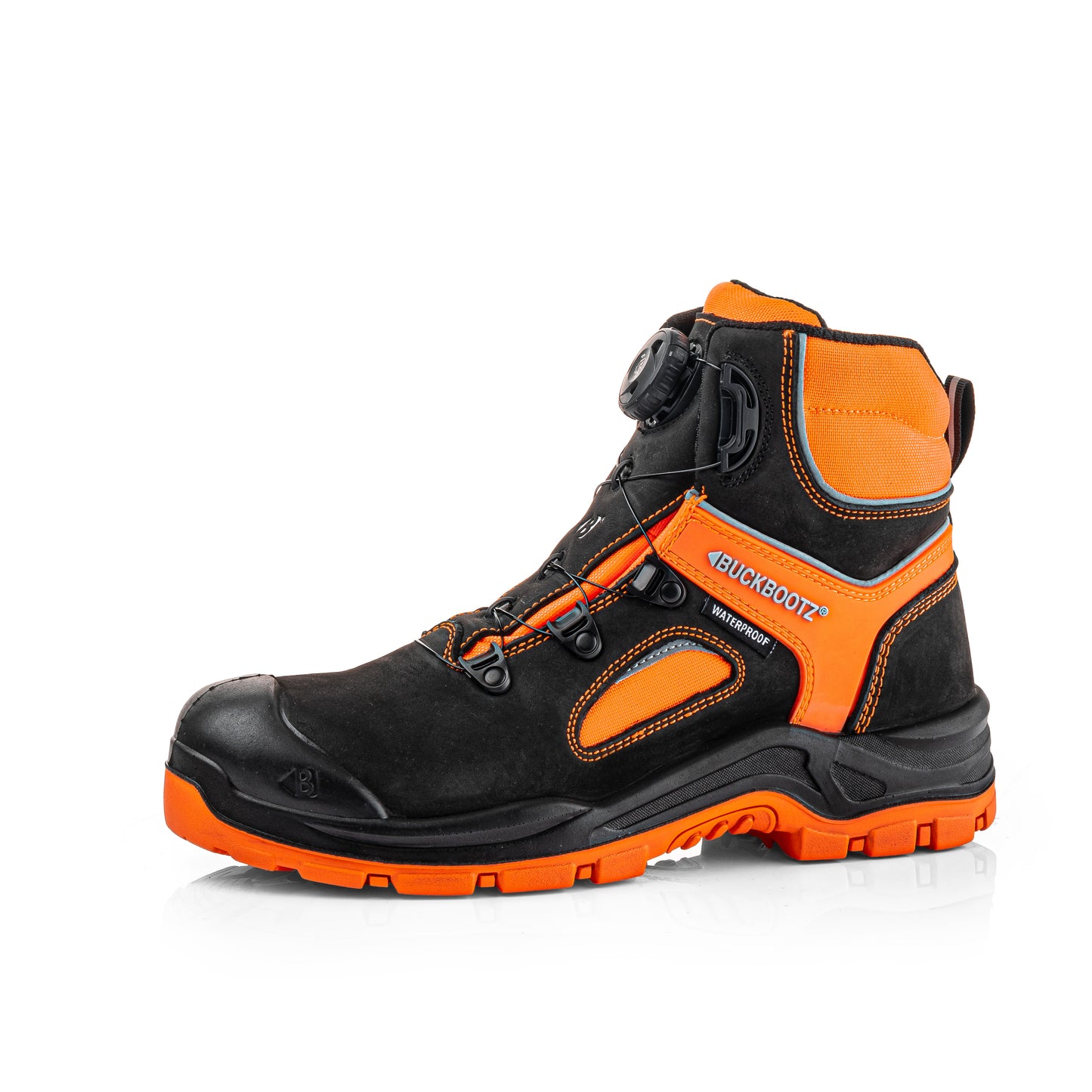 BuckBootz Hi-Vis Waterproof Composite FITGO System Boot - BVIZ7