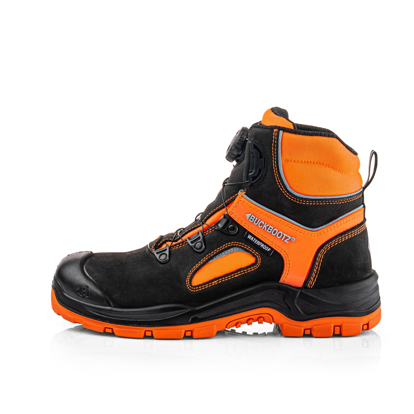 BuckBootz Hi-Vis Waterproof Composite FITGO System Boot - BVIZ7