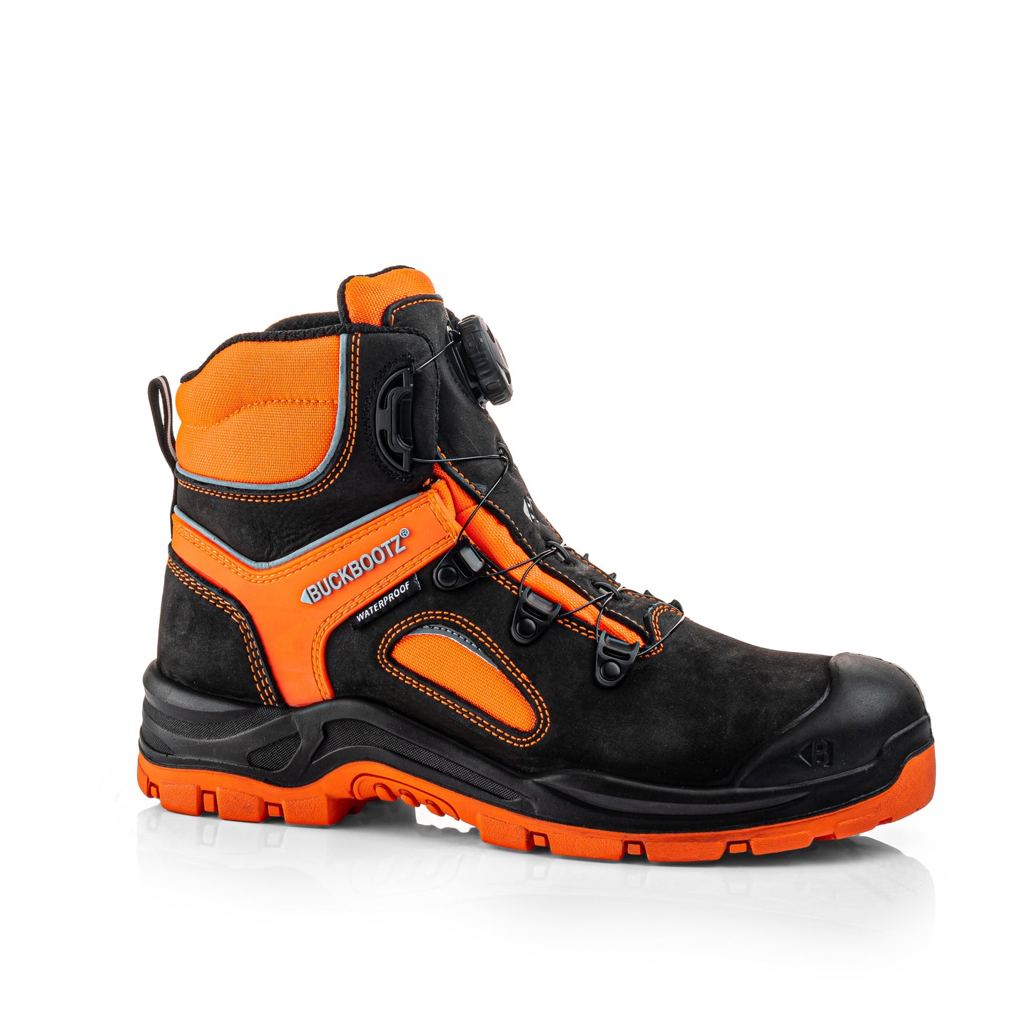 BuckBootz Hi-Vis Waterproof Composite FITGO System Boot - BVIZ7