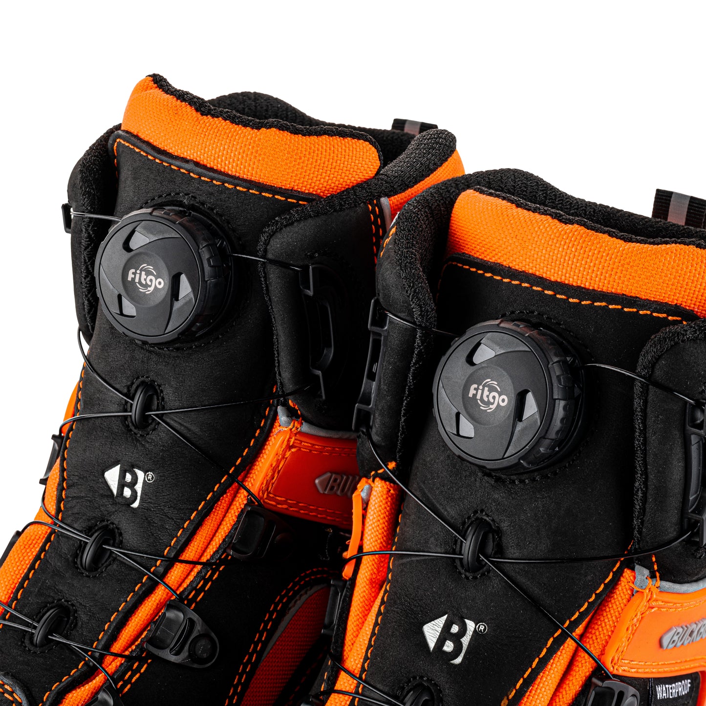 BuckBootz Hi-Vis Waterproof Composite FITGO System Boot - BVIZ7