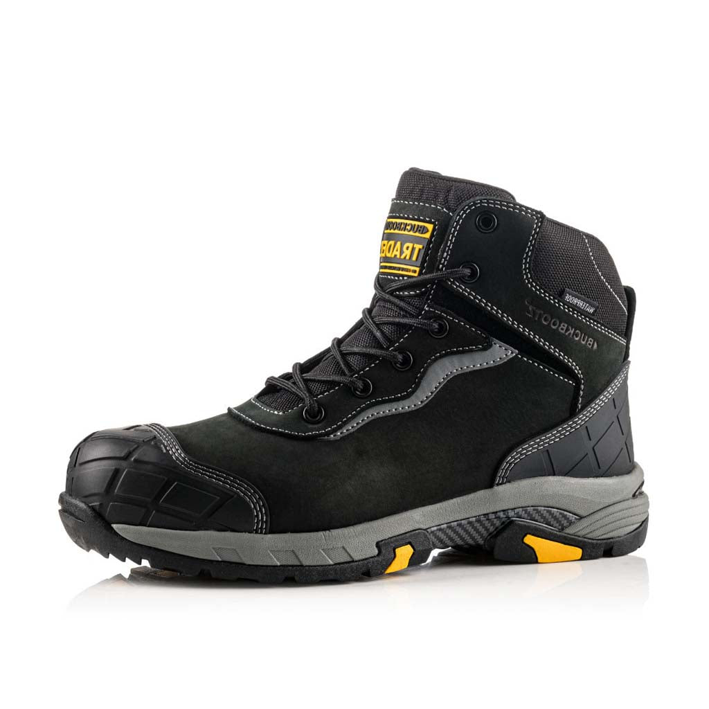 Buckbootz Blitz Lightweight Waterproof Scuff Cap Safety Boots - BLITZ