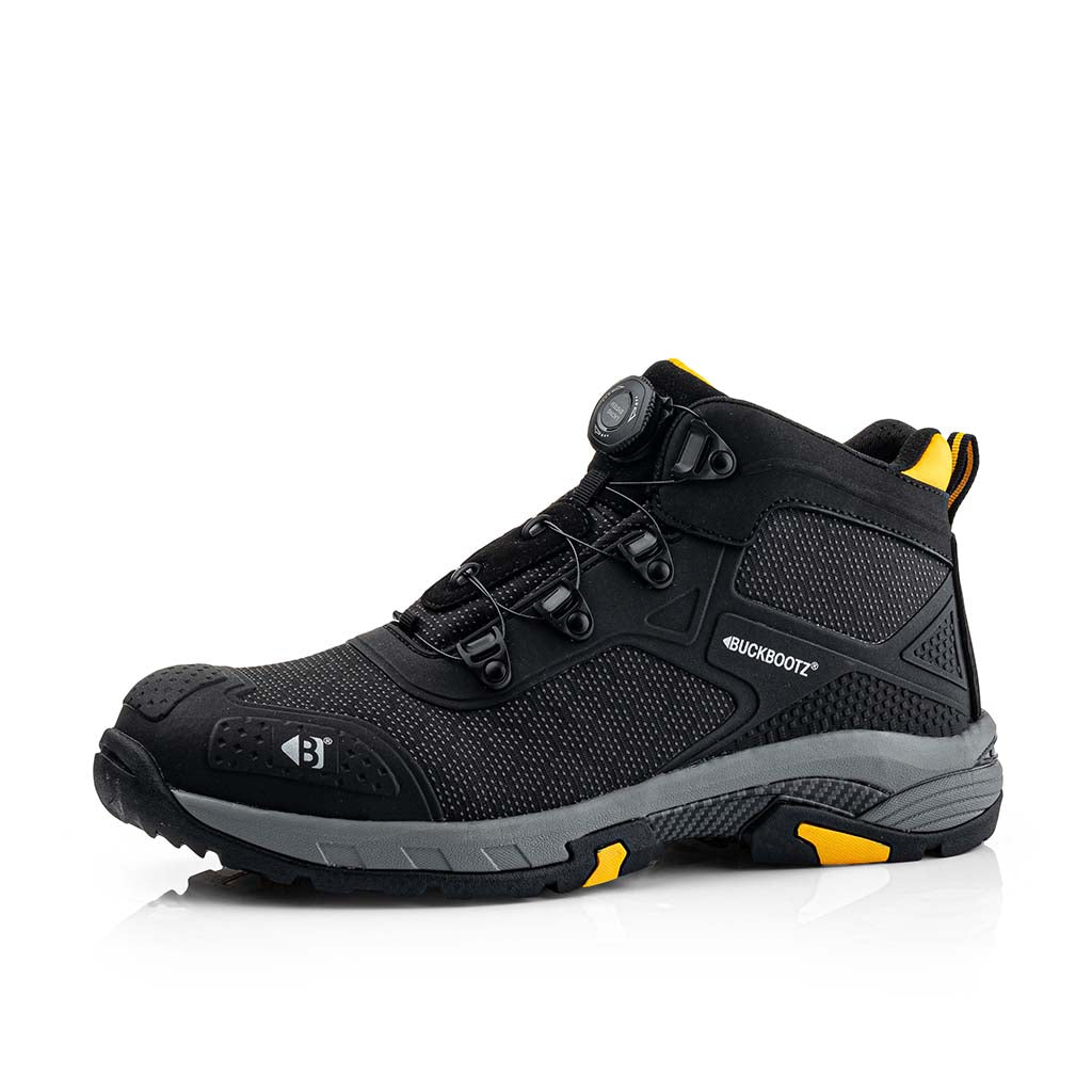 Buckbootz Non Metallic Lightweight ESD FITGO Safety Boots - WHEELZMID