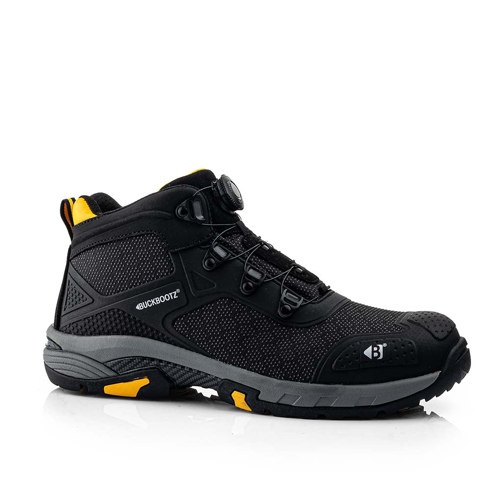 Buckbootz Non Metallic Lightweight ESD FITGO Safety Boots - WHEELZMID