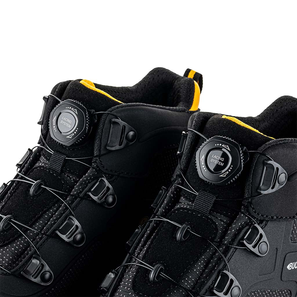 Buckbootz Non Metallic Lightweight ESD FITGO Safety Boots - WHEELZMID