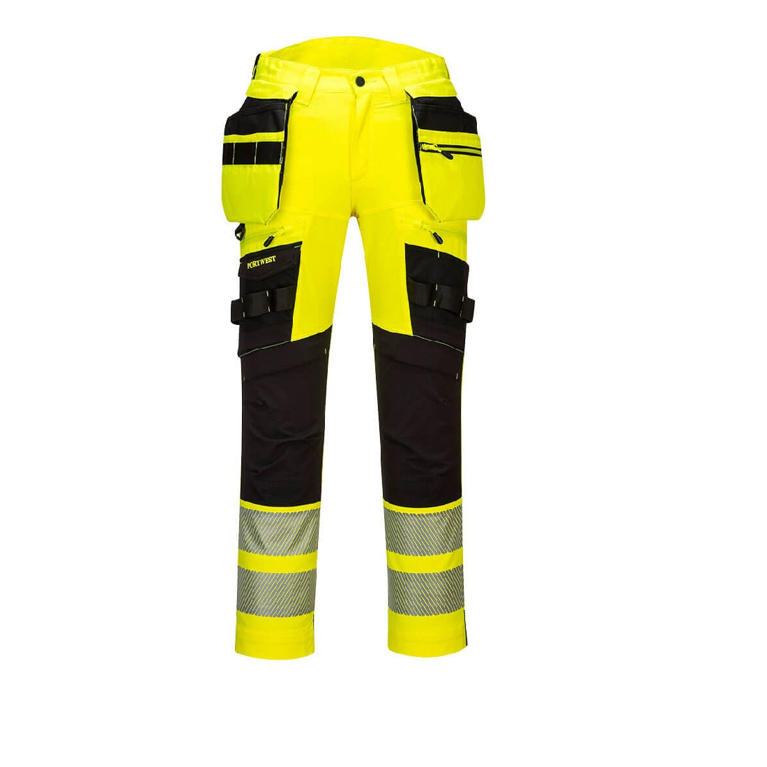 Portwest DX4 Hi-Vis Detachable Holster Pocket Trousers - DX442