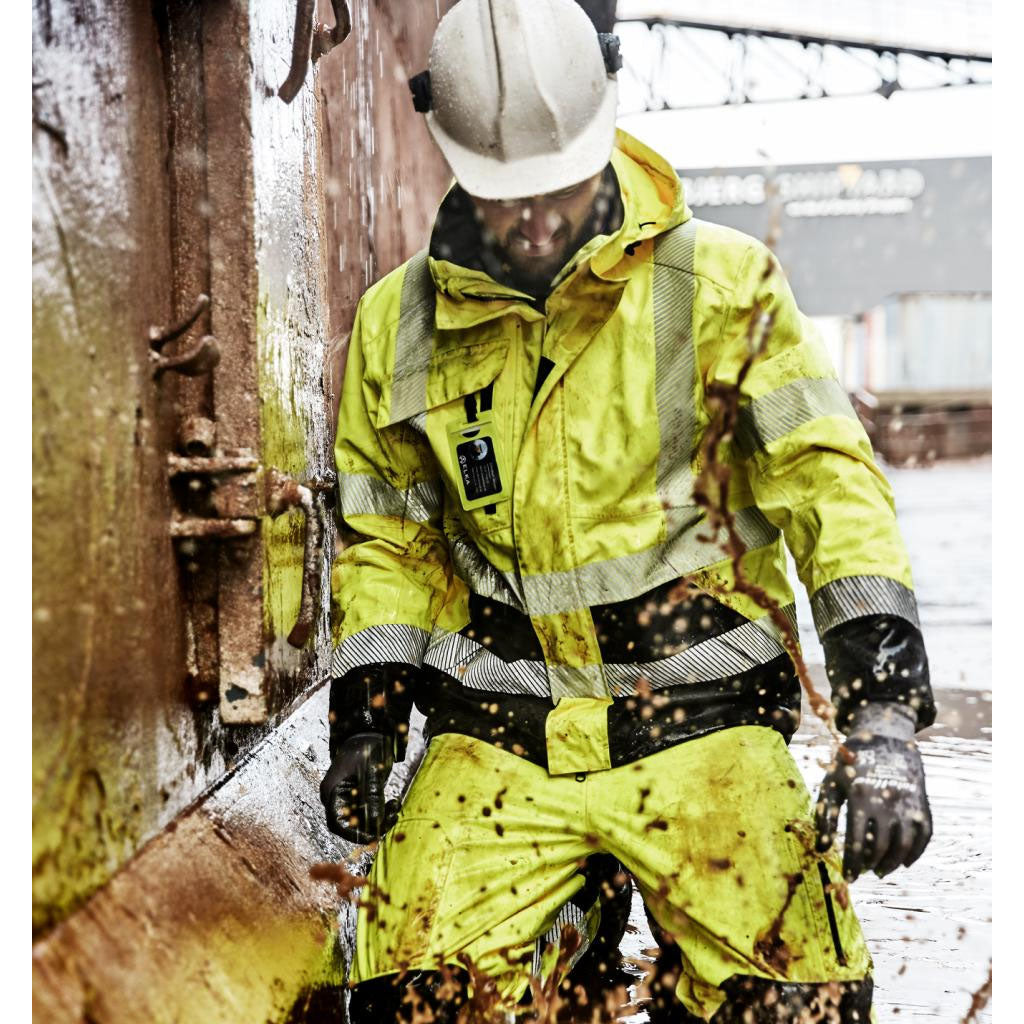 Elka Hi Vis Waterproof Xtreme Stretch Rain Jacket - 186000R
