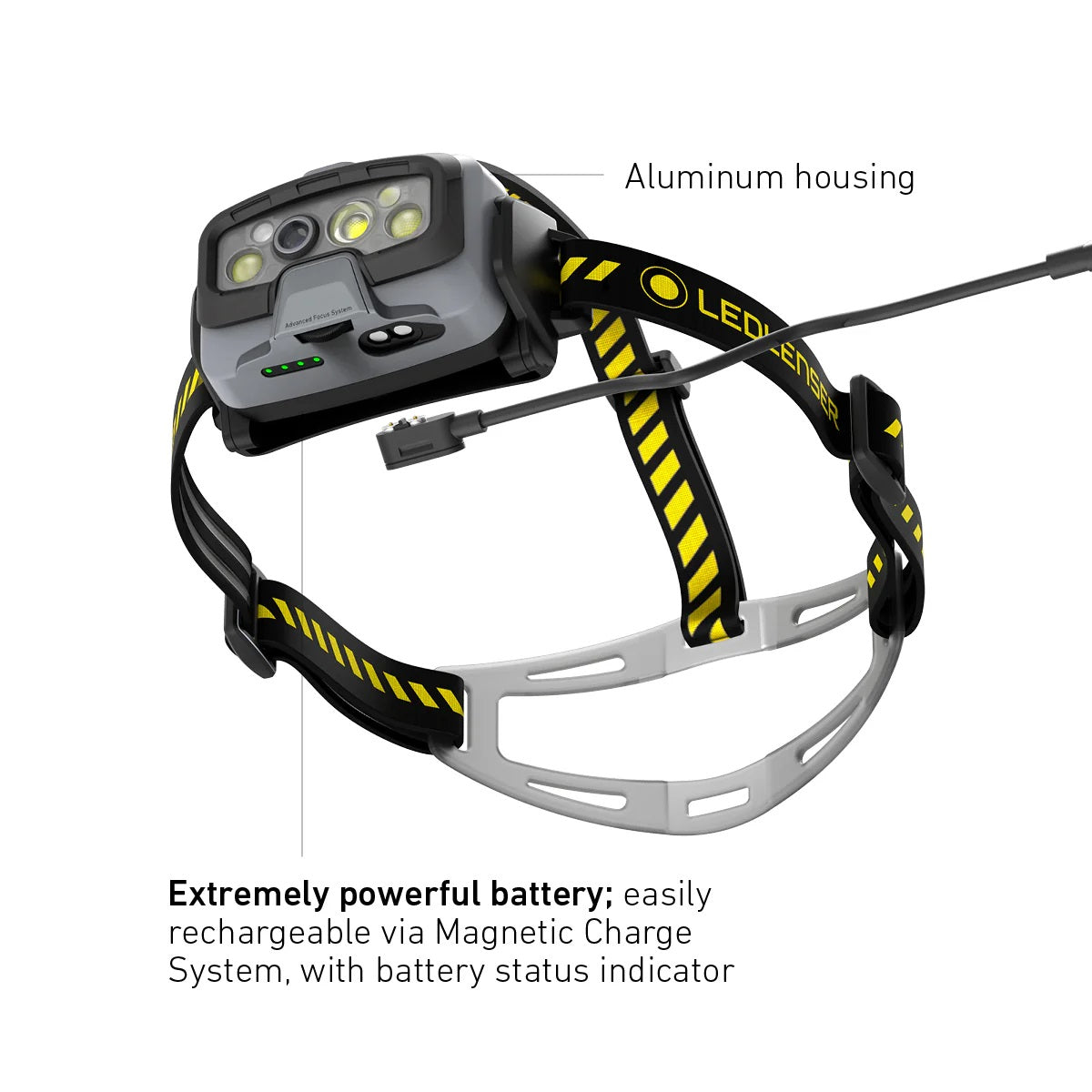 Ledlenser HF8R WORK Rechargeable Head Torch - 502802