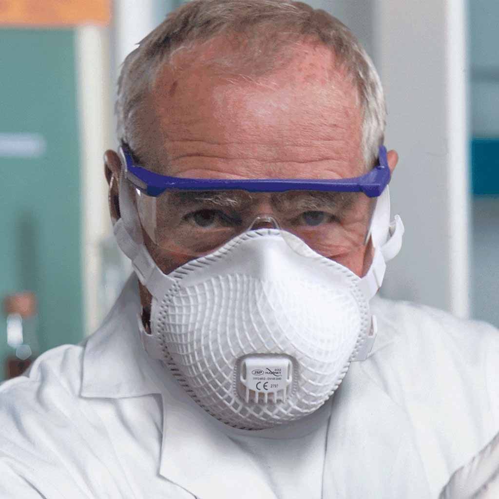 JSP Flexinet FFP3 Valved Disposable Face Mask (Box of 5) - BER130