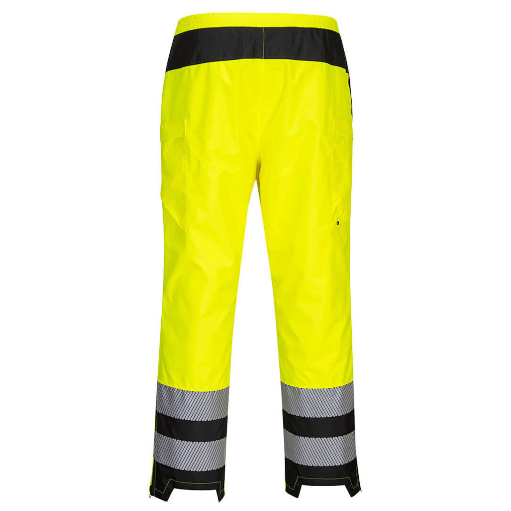 Portwest Womens Hi-Vis Rain Trousers - PW386