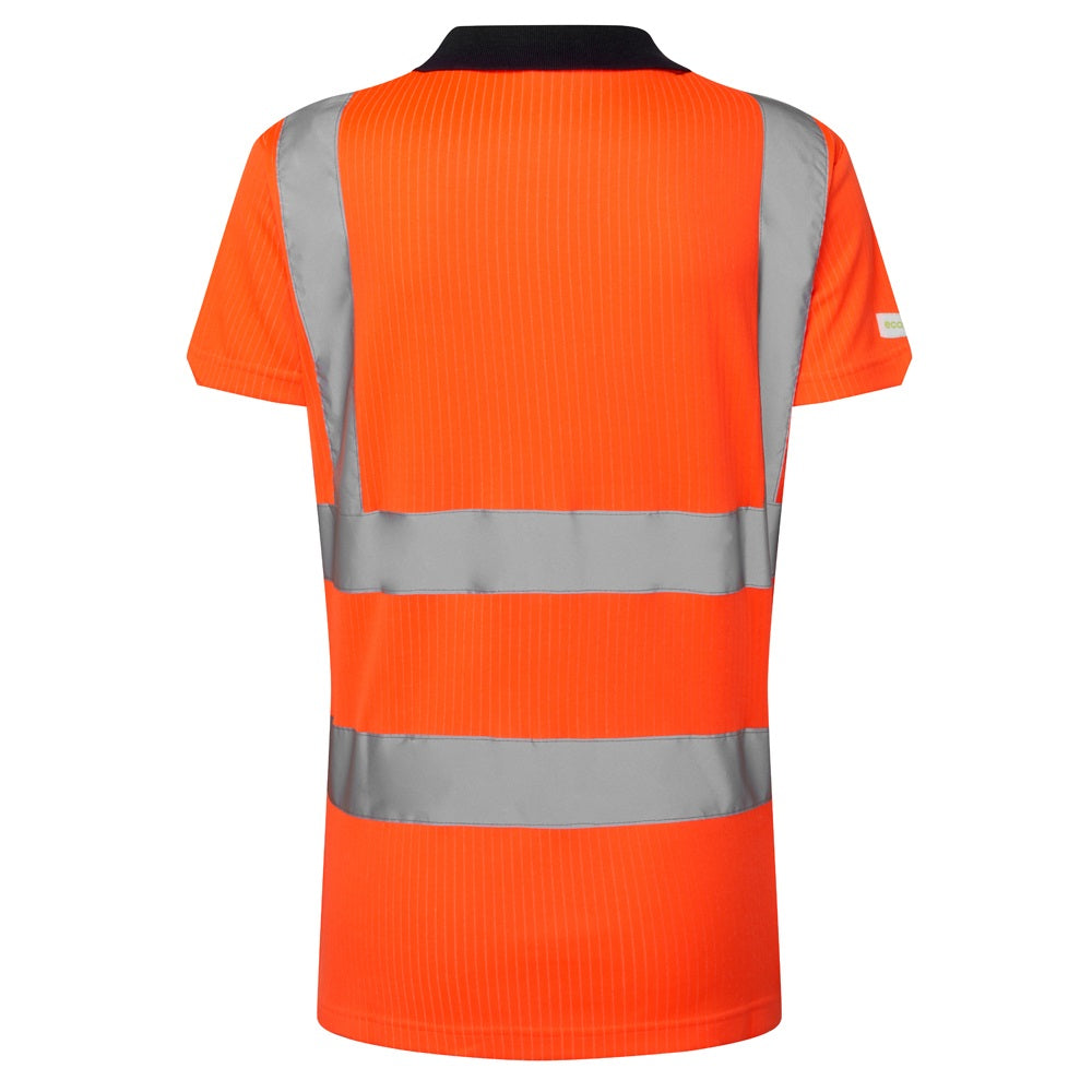 Leo Workwear Women's Lana Hi Vis Polo Shirt - PL01