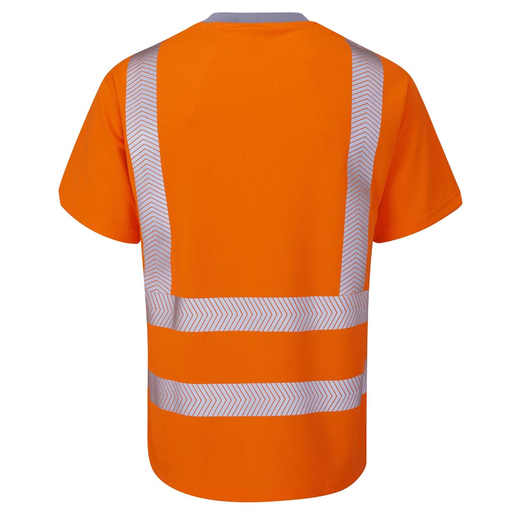 Leo Larkstone Hi Vis Lightweight Cool Mesh T-Shirt - T03