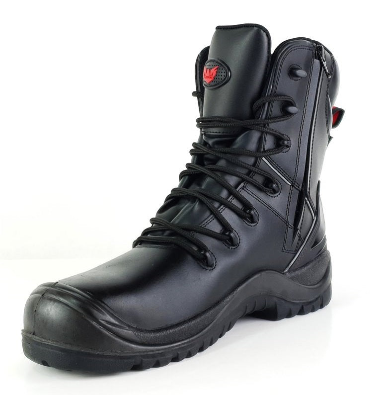 Tuffking Havoc Safety Work Boots, Waterproof S3 Metal Free with Side Zip - 7145
