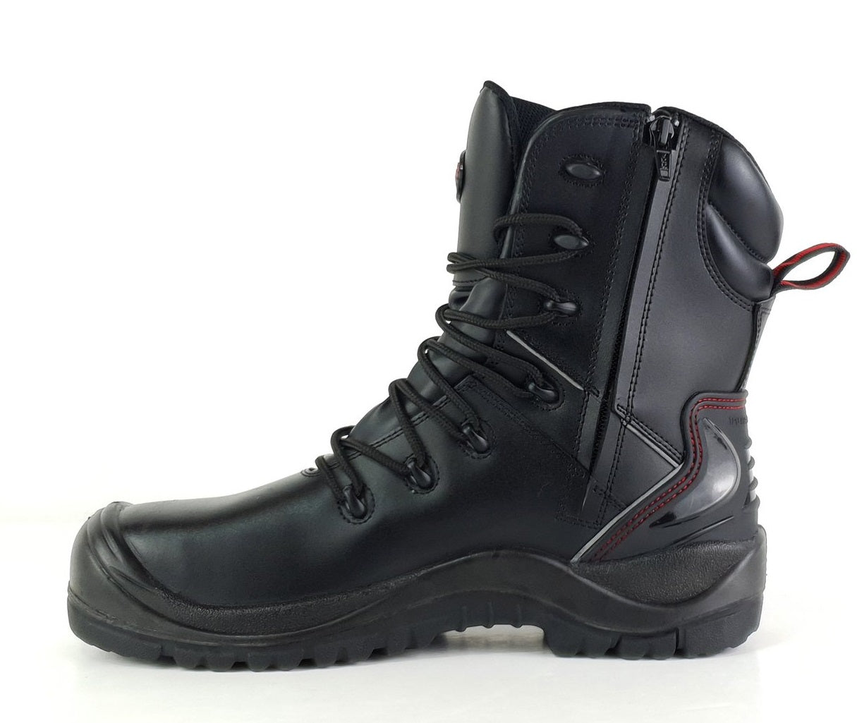 Tuffking Havoc Safety Work Boots, Waterproof S3 Metal Free with Side Zip - 7145