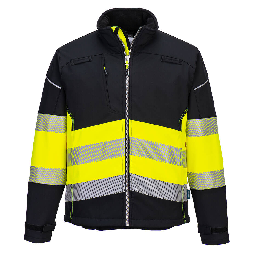 PW3 Hi-Vis Class 1 Softshell Jacket - PW375