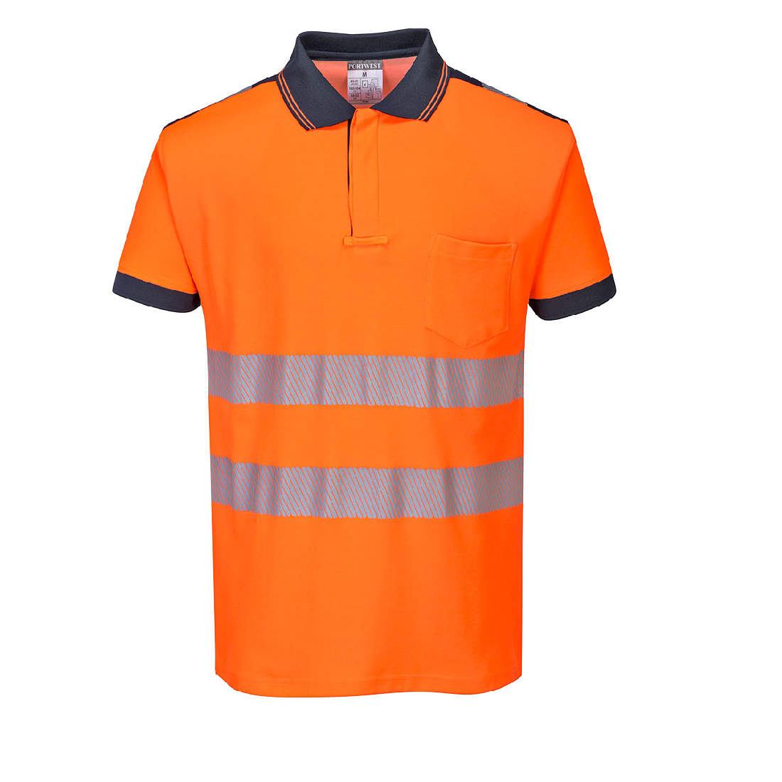 PW3 Hi-Vis Cotton Comfort Polo Shirt Short sleeve - T180