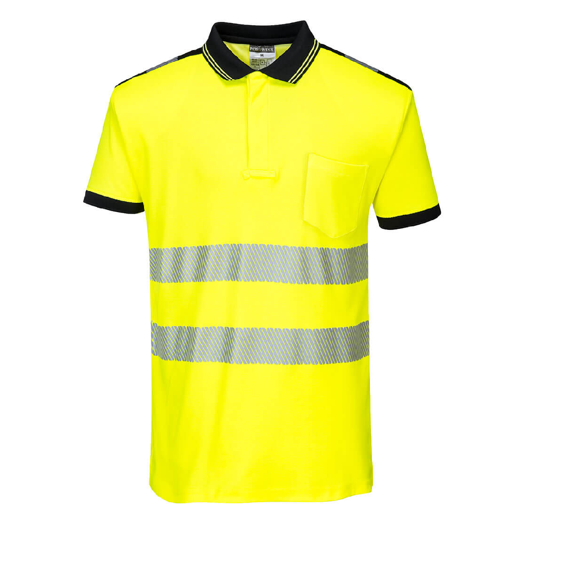 PW3 Hi-Vis Cotton Comfort Polo Shirt Short sleeve - T180