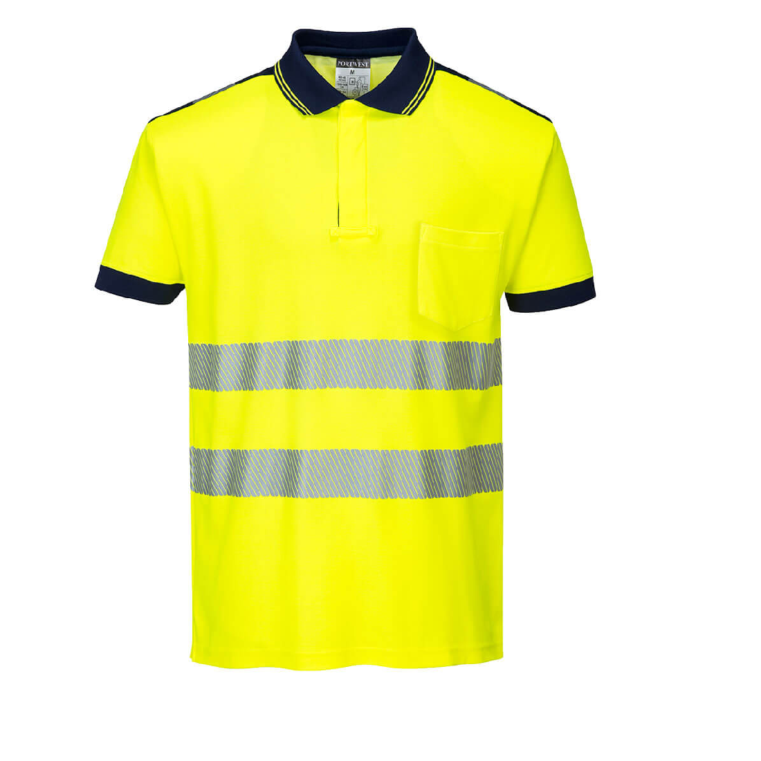 PW3 Hi-Vis Cotton Comfort Polo Shirt Short sleeve - T180