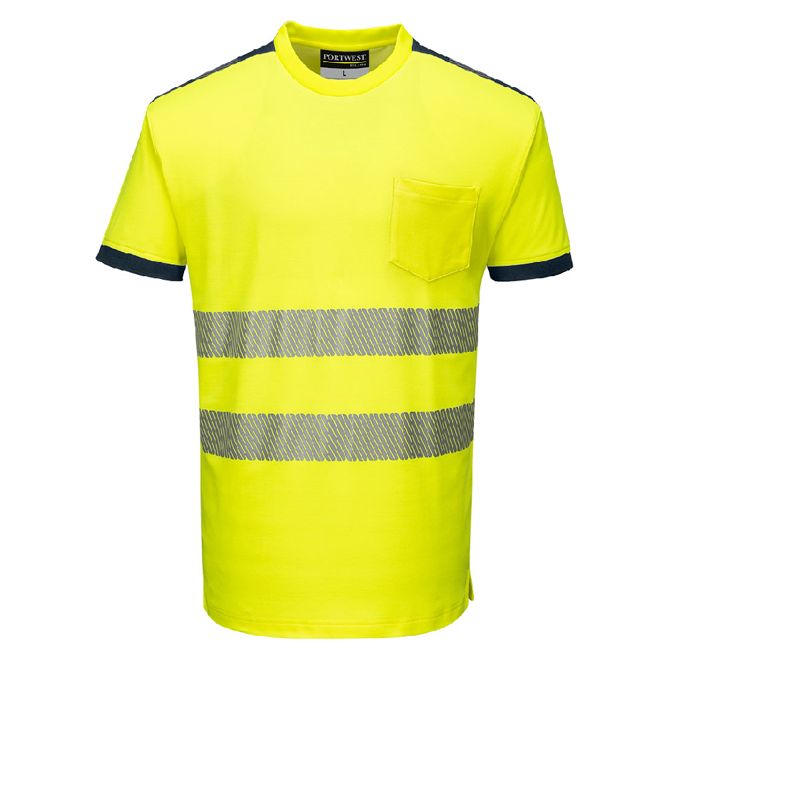 PW3 Hi-Vis Cotton Comfort T-Shirt Short sleeve - T181