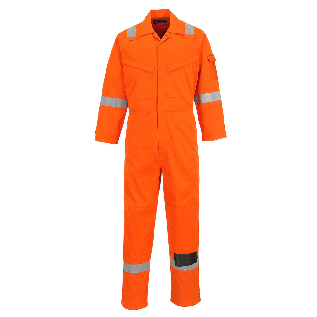 Portwest Super Lightweight Flame Resistant Overalls - Araflame Gold Coverall AF53