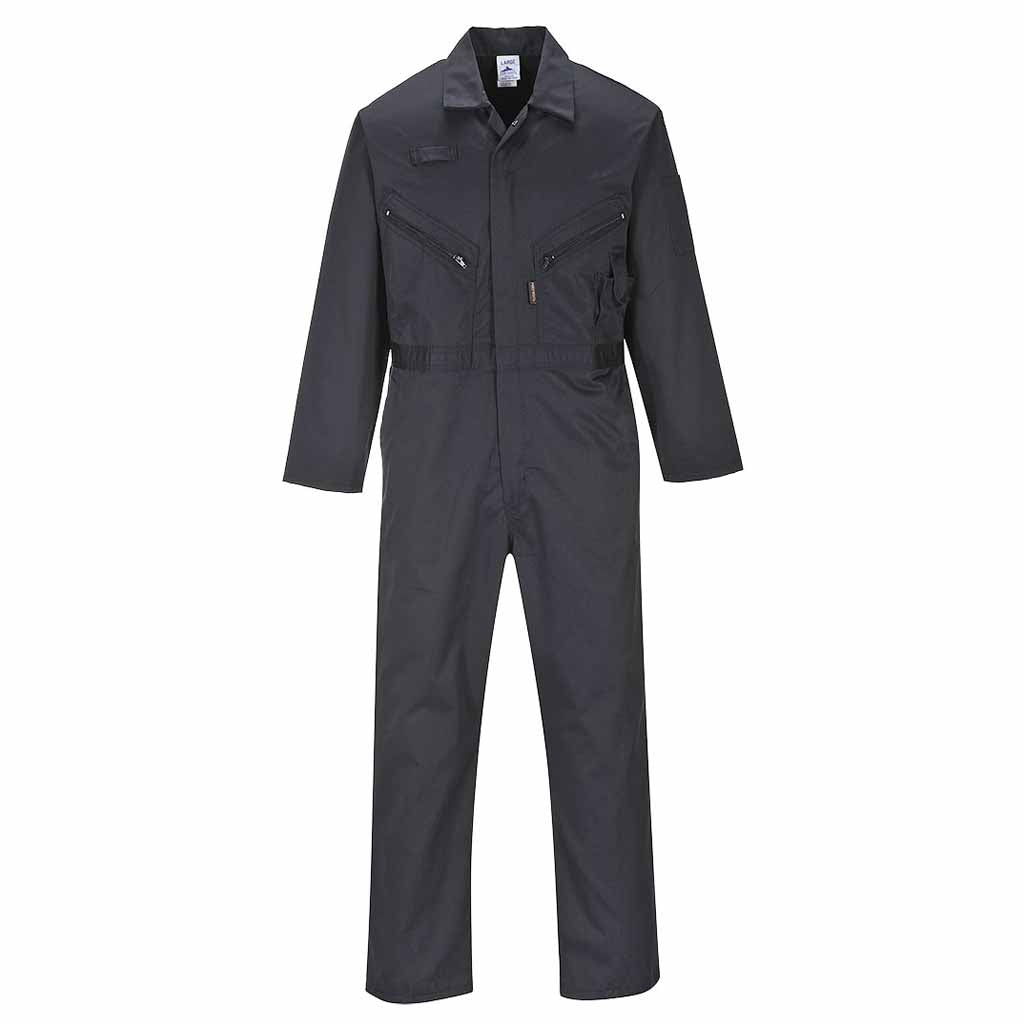 Portwest Mens Zip Up Coverall Boilersuit - C813
