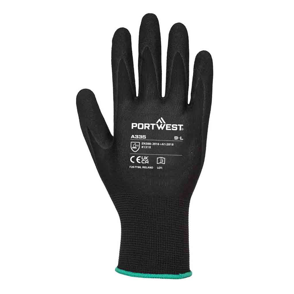 Portwest Dermi-Grip NPR15 Nitrile Sandy Gloves - A335