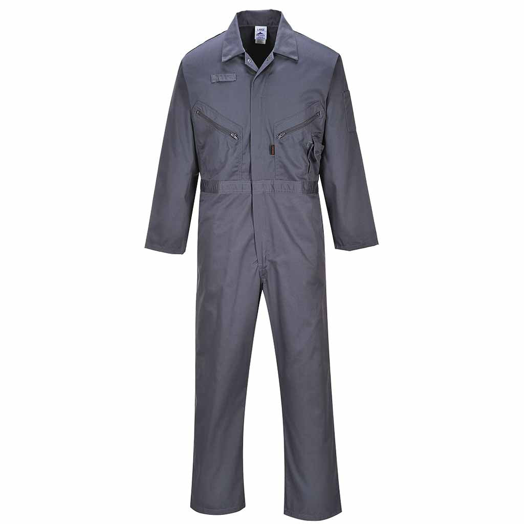 Portwest Mens Zip Up Coverall Boilersuit - C813