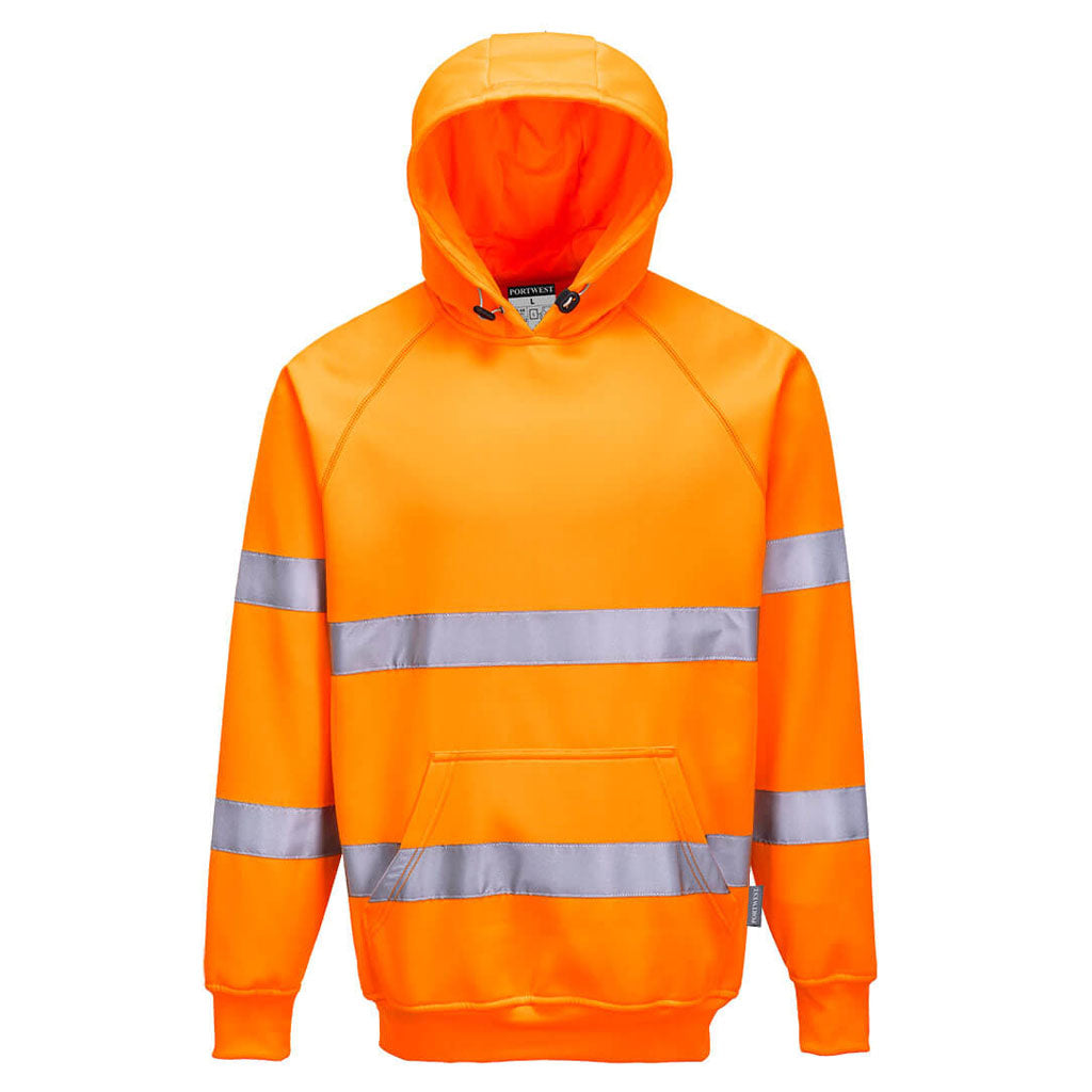 Portwest Hi Vis Comfort Hoodie, Class 3 - B304