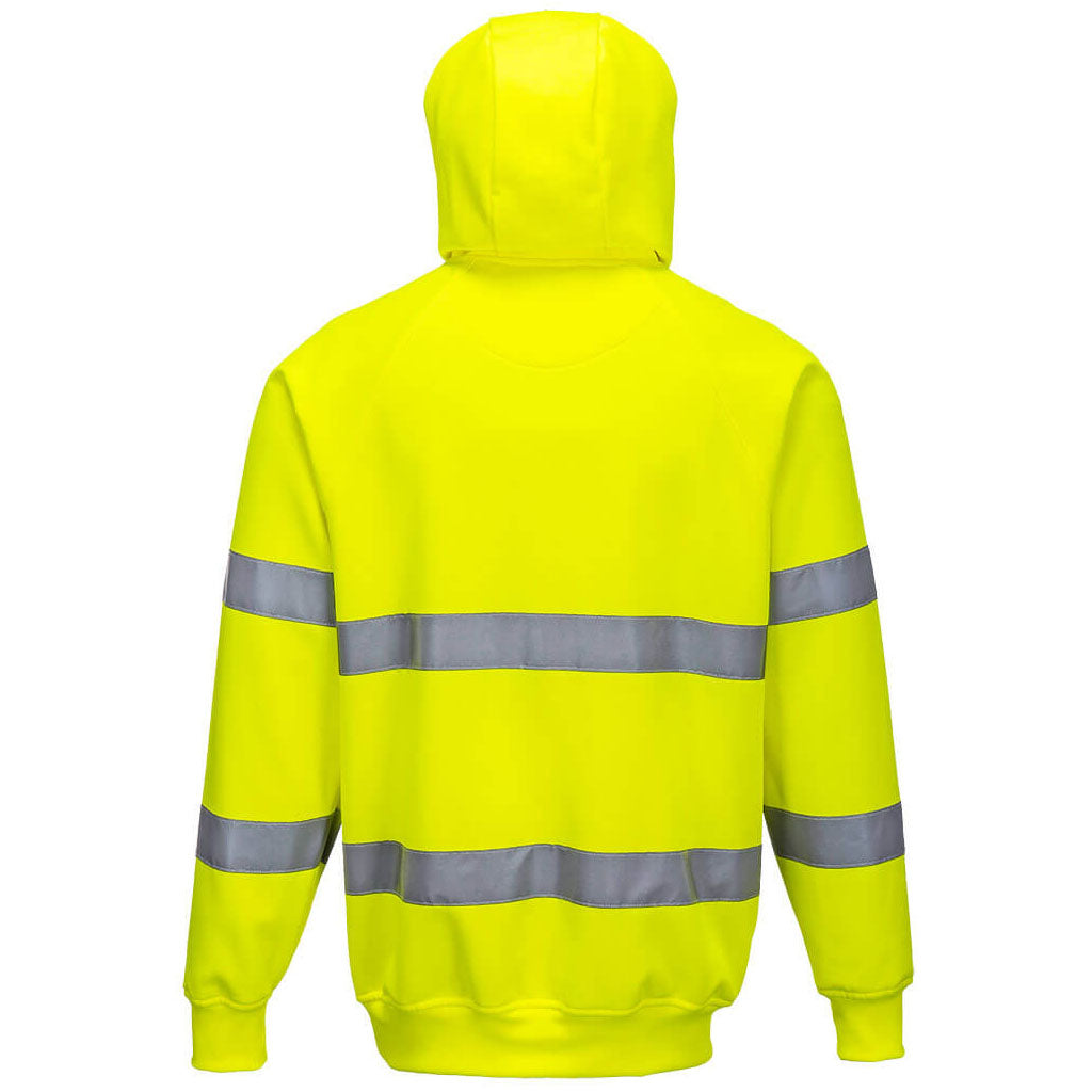 Portwest Hi Vis Comfort Hoodie, Class 3 - B304