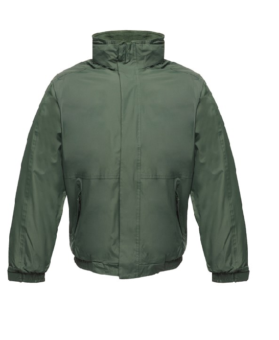 Mens Regatta Waterproof Dover Jacket Fleece Lined Hooded Bomber - RG045