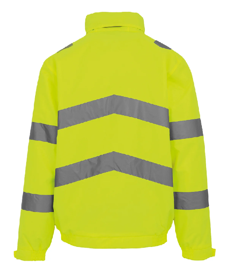 Regatta Waterproof Hi-vis Fleece Lined Lightweight Jacket - RG477