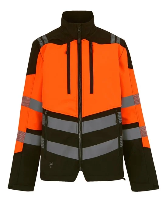 Regatta Hi-Vis X-Pro 3-Layer Softshell Jacket (Class 2) - RG478