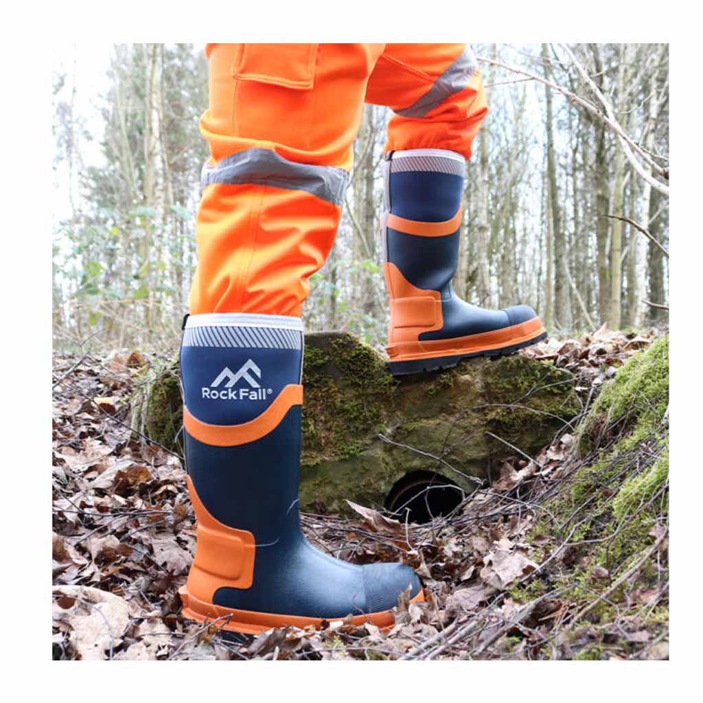 Rockfall Silt Waterproof Insulated Safety Wellington Boot, S5 - RF290