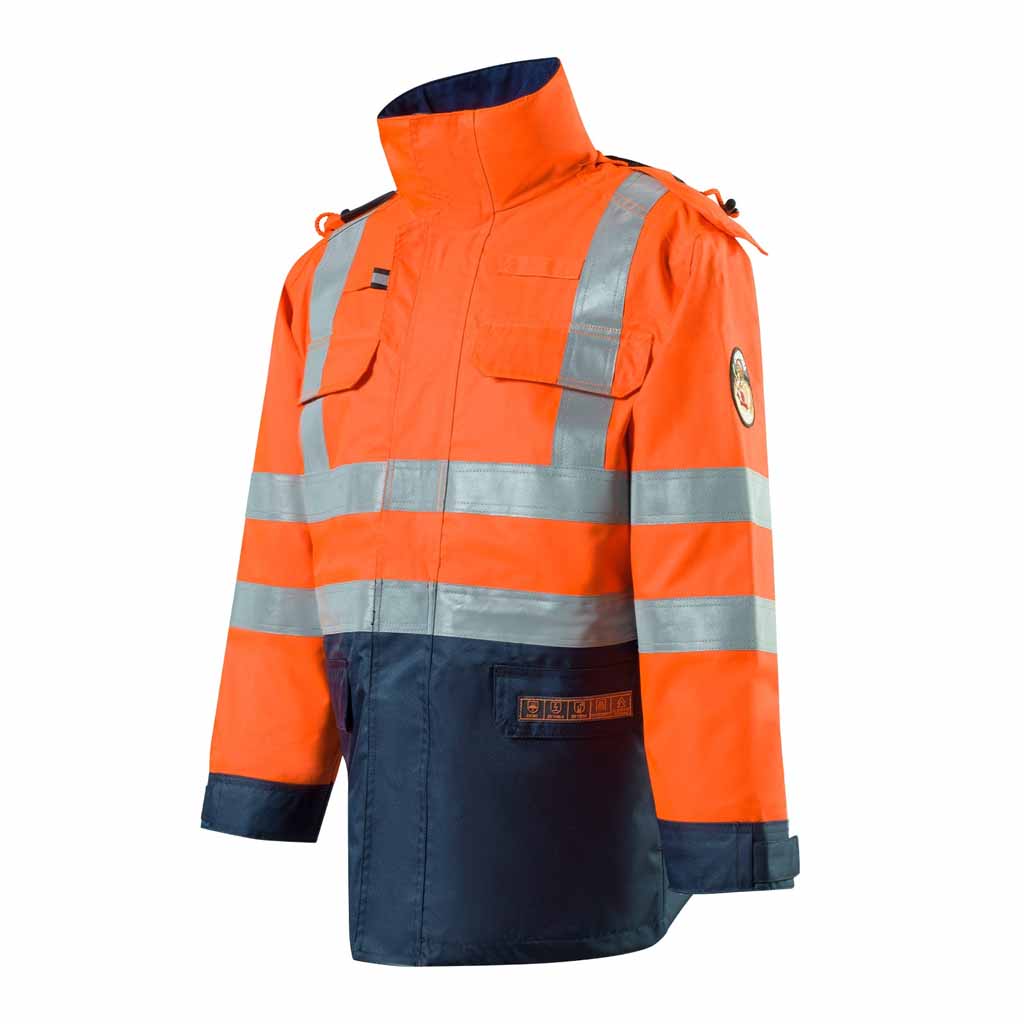 Roots Waterproof Flame Retardant Parka - Classic Stormbuster Coat RO1517