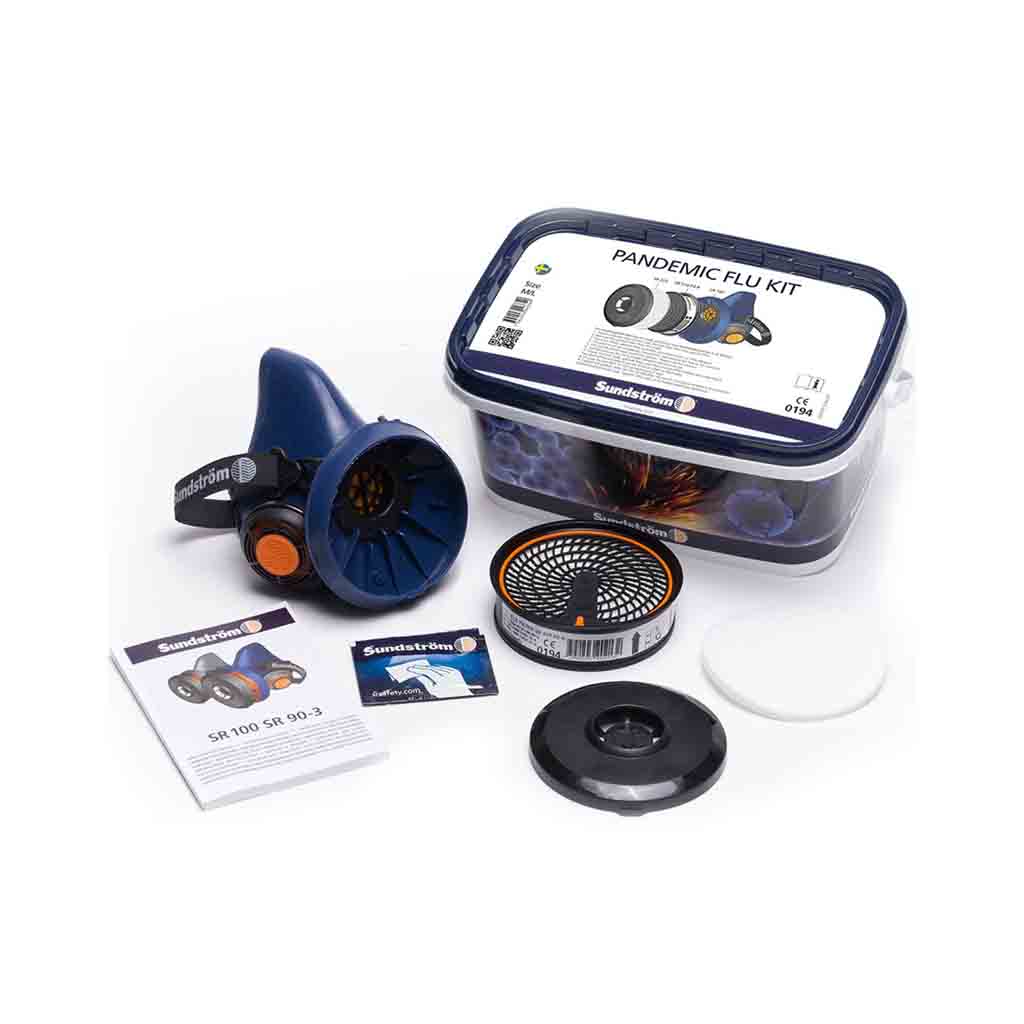 Sundstrom SR 100 Pandemic Flu Kit, M/L - SR100PANKIT