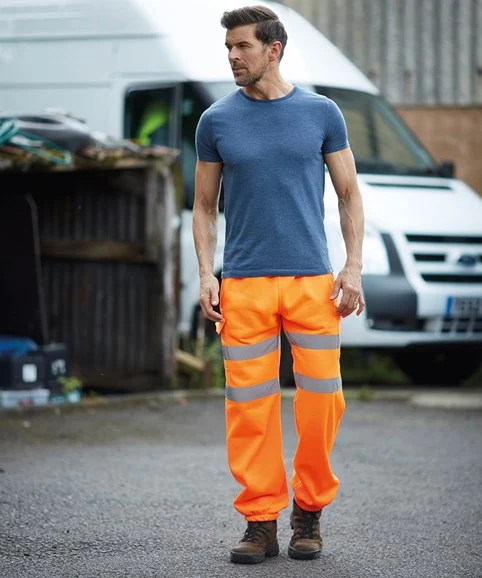 Yoko Hi-Vis Jogging Pants - YK013