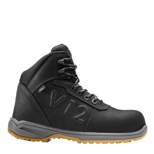 V12 Lynx Lightweight Ladies Waterproof Safety Work Boots, Black - V2145