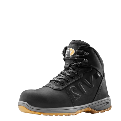V12 Lynx Lightweight Ladies Waterproof Safety Work Boots, Black - V2145