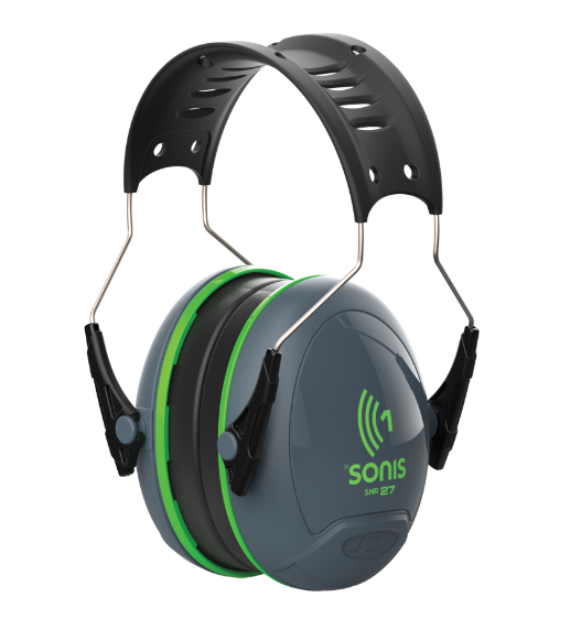 JSP Sonis Adjustable Headband Ear Defenders - SNR S7 - AEB010