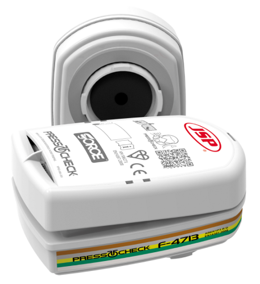 JSP PressToCheck ABEK1 P3 Face Mask Filters - Set of 2 - BMN750