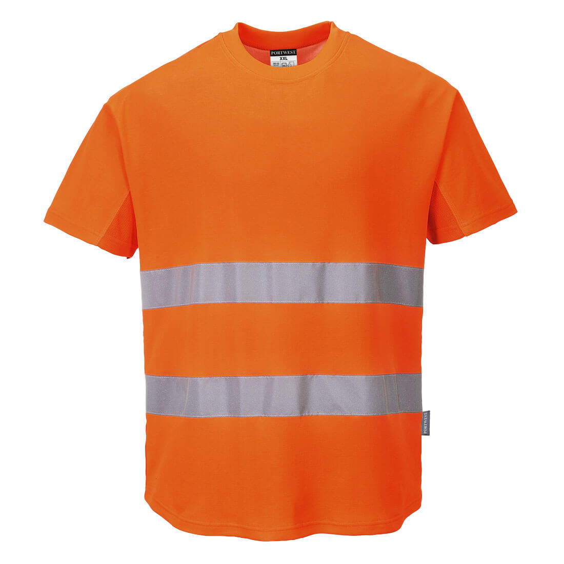 Portwest Hi vis T-Shirt With Mesh Pannels - C394