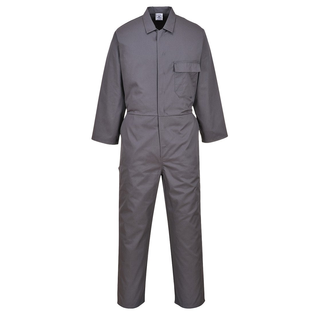 Portwest Mens Zip Front Standard Coverall - C802