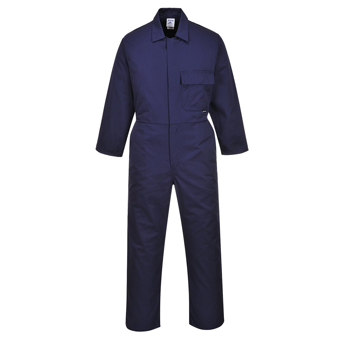 Portwest Mens Zip Front Standard Coverall - C802