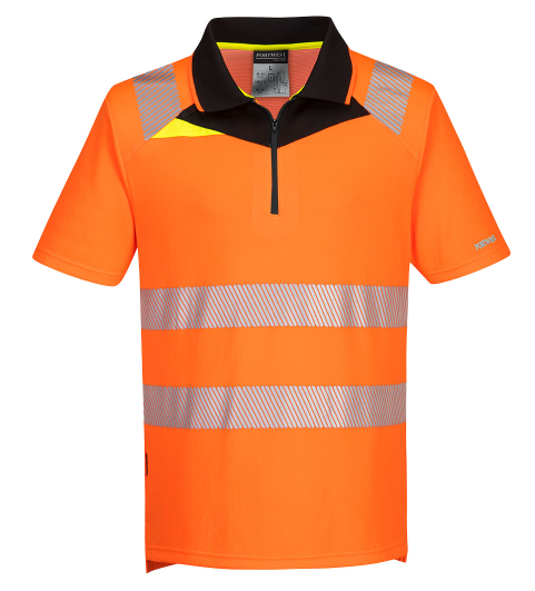 Portwest DX4 Hi Vis Lightweight Polo Shirt - DX412