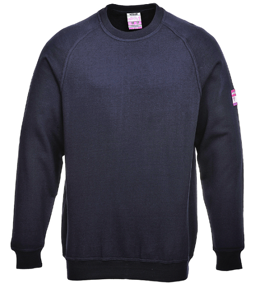 Portwest Flame Retardant Anti-Static Long Sleeve Sweatshirt - FR12