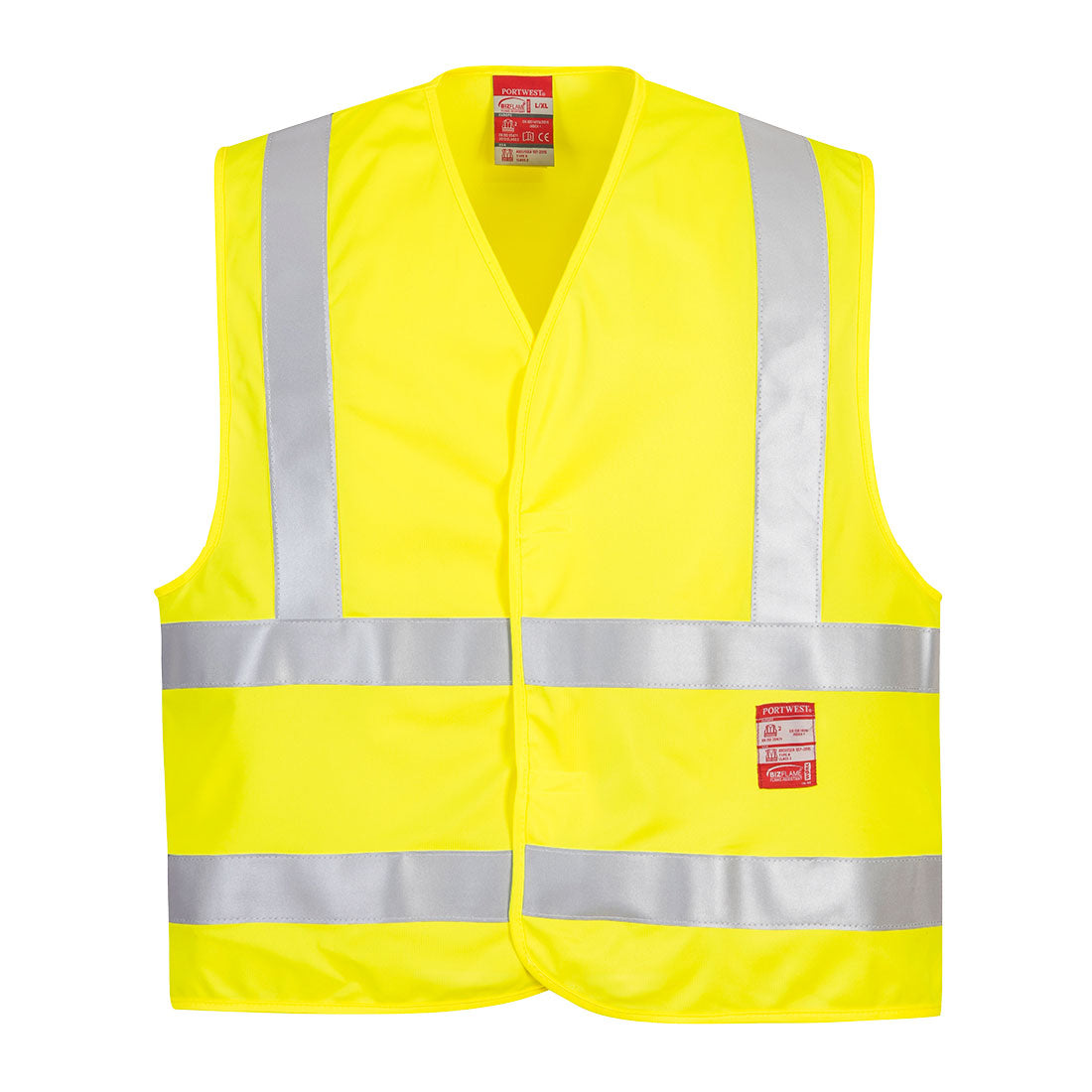 Portwest Hi Vis Flame Retardant Lightweight Vest - FR75