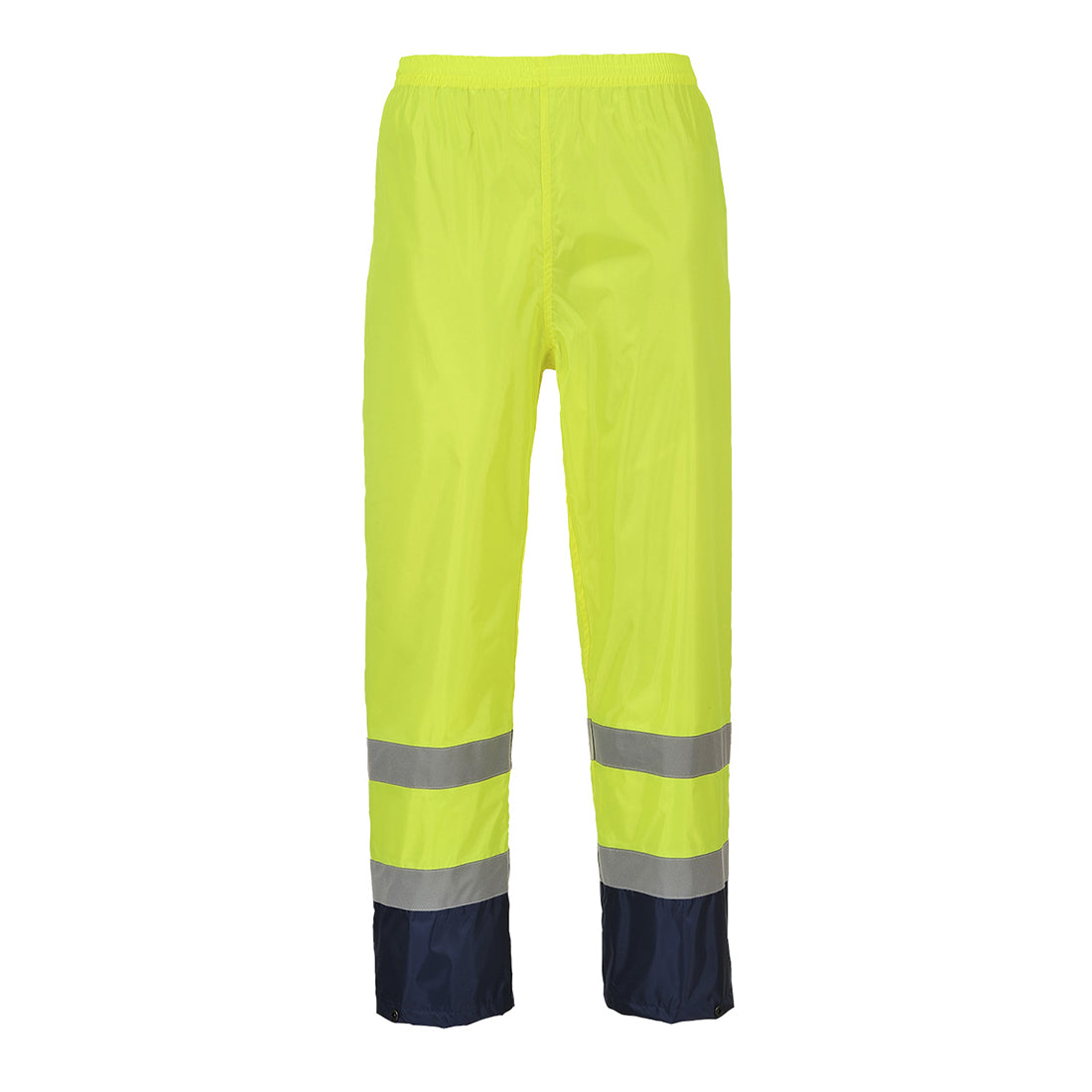 Portwest Waterproof Trousers Hi Vis Classic Contrast Lightweight Rain Trouser - H444